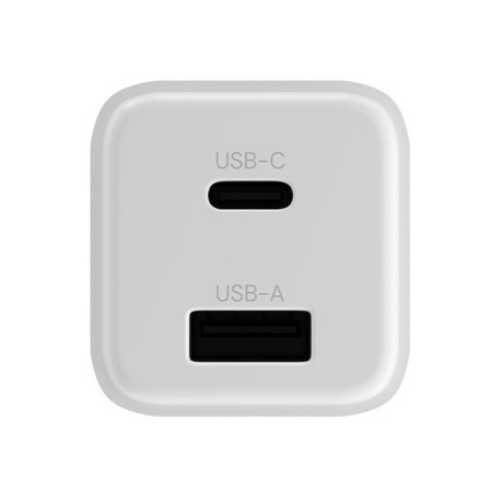 ALLITY ATC-01 GaN polnilec, 30W, 1x USB Type-C, 1x USB Type-A, bel