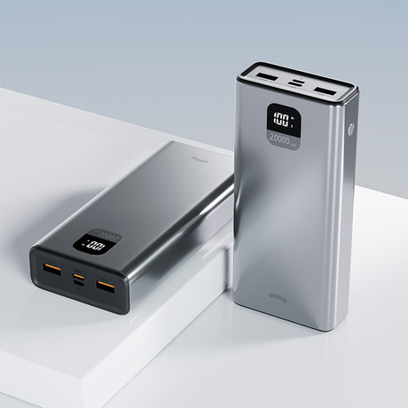 ALLITY APB-100 powerbank polnilna baterija, 20000mAh, siva