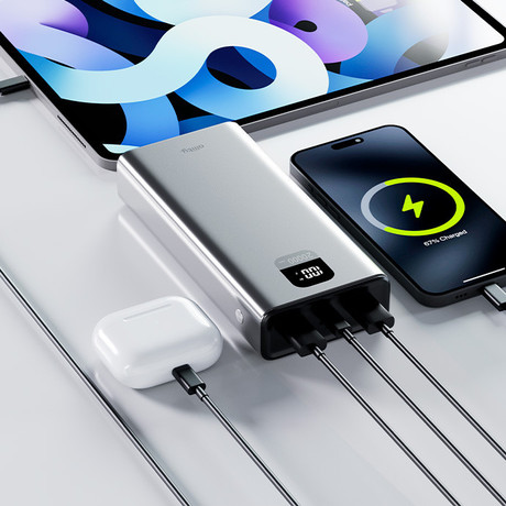 ALLITY APB-100 powerbank polnilna baterija, 20000mAh, siva