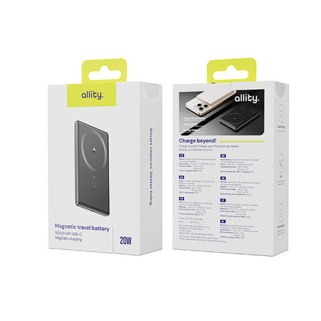ALLITY APB-300 powerbank polnilna baterija, 10000mAh, siva