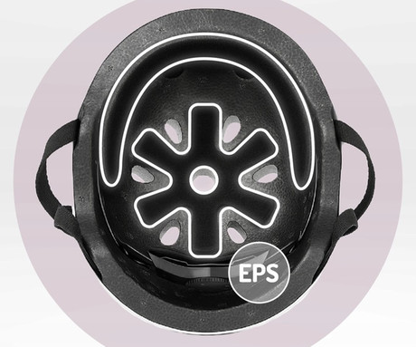 MoMi MIMI otroška čelada, 47-58cm, nastavljiv obseg in trakovi, trpežni materiali, ultra lahka teža, 11 zračnikov, univerzalna oblika, modra