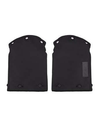 MoMi HANDMUFFS rokavice za voziček, univerzalne, vodoodporne, snemljivo krzno, črne