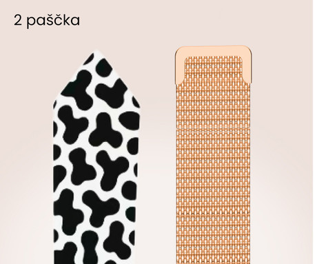 FOREVER Lucca SB-370 pametna ura, 1.43" AMOLED, + pikčasti pašček, roza zlata (Rose Gold)