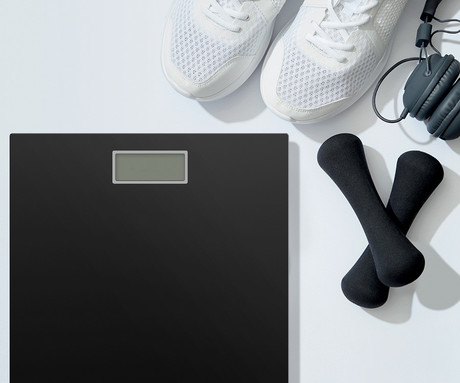 Osebna tehtnica Platinet/Omega OBSW, LCD prikazovalnik, do 180kg, črna