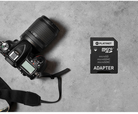 PLATINET PMMSDX64UI microSD kartica, 64GB, 70MB/s, class10, UHS-I, +adapter