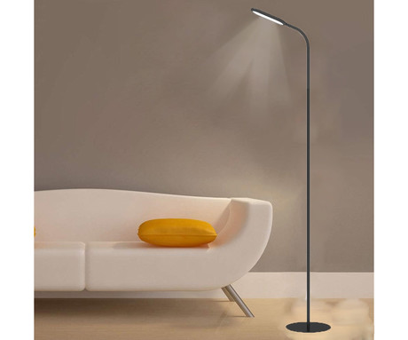 PLATINET PFL20 talna LED svetilka, 10W, do 680 lumnov, nastavljiva svetlost, nastavljiva barvna temperatura, upogljiva, IP20 odpornost, +daljinski upravljalnik, 152x23x23cm, črna