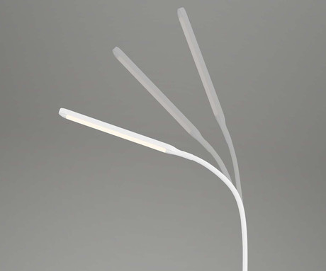 PLATINET PFL20 talna LED svetilka, 10W, do 680 lumnov, nastavljiva svetlost, nastavljiva barvna temperatura, upogljiva, IP20 odpornost, +daljinski upravljalnik, 152x23x23cm, bela