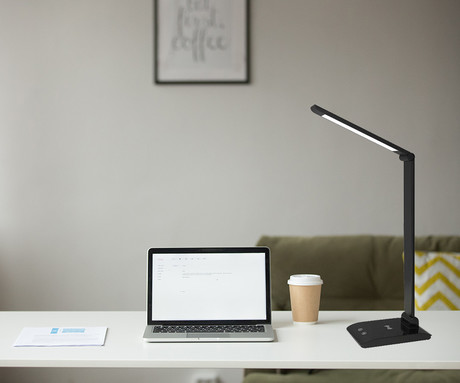 PLATINET PDL888 namizna LED svetilka, črna