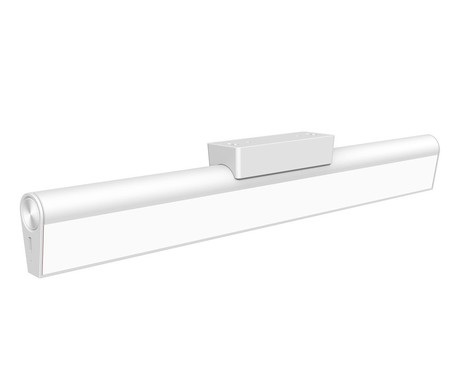 PLATINET PLL003 STICKY stenska / stropna LED svetilka, 170 lumnov, senzor gibanja, magnetno pritrjevanje, 2400mAh polnilna baterija, 7000-2900K barvna temperatura, USB Type-C, 40x6.4x3.4cm, bela