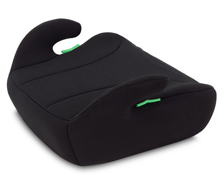 MoMi LIKO otroški avtosedež / booster, i-SIZE, univerzalni, EPA penasto mehko oblazinjenje, HDPE trpežna plastika, ergonomski ročaji, pralna tkanina, za otroke 125-150cm, 39x43x20cm, črn