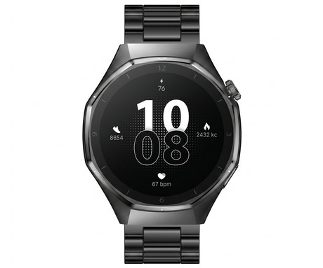 FOREVER xBASE SW-720 pametna ura, 1.43" AMOLED zaslon, 2 paščka, BT 5.3, Android + iOS, baterija, aplikacija, spremljanje zdravja / spanca / aktivnosti, AGC 6H steklo, IP68, črna (Classic Black)