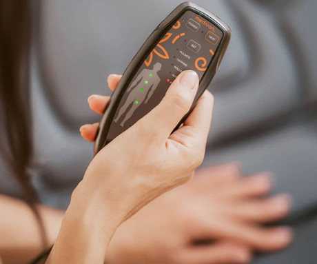 MEDIVON COSY MESH masažna blazina, profesionalna, VIBRACIJSKA masaža, sproščanje / raztezanje / regeneracija, večconska globoka masaža, funkcija gretja, ActiveContour izdelava, daljinski upravljalnik