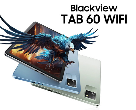 Blackview TAB 60 WIFI tablični računalnik, 10.1", 4GB+128GB, IPS HD+, Android, 5100mAh, WiFi 6, Bluetooth 5.2, stereo zvočniki, +ovitek, siv (Slate Gray)