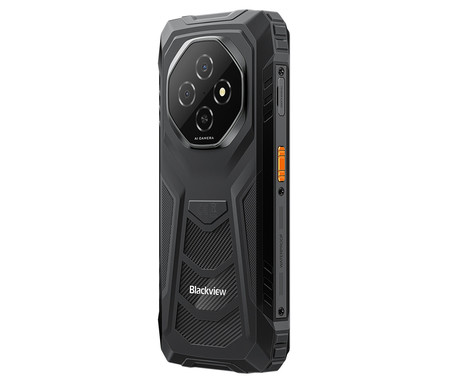 Blackview FORT 1 robustni pametni telefon, 6.56", 4G LTE, 6GB+256GB, HD+ IPS, 90Hz, Android, 3v1 AI, 10000mAh, WIFI 5, BT 5.2, Dual SIM, GPS, NFC, IP68 & IP69K & MIL-STD-810H, črn