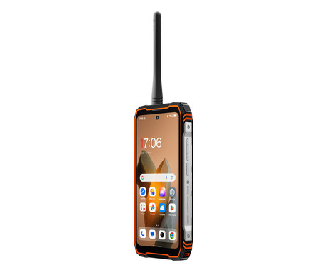 Blackview XPLORE 1 WALKIE TALKIE robustni pametni telefon, 6.78", 5G VoLTE, 12GB+256GB, 2.4K FHD+ IPS, 120Hz, Android, 3v1 AI, 20000mAh, WIFI 6, BT 5.2, Dual SIM, GPS, NFC, Dual-Mode UHF/VHF, črn