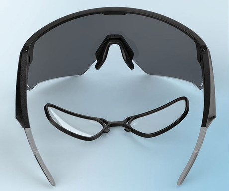 Blackview D2 pametna očala,zatemnjena / sončna stekla, črn okvir