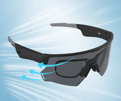 Blackview D2 pametna očala,zatemnjena / sončna stekla, črn okvir