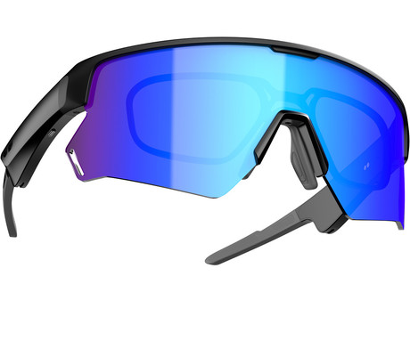 Blackview D2 pametna očala, modra stekla, črn okvir