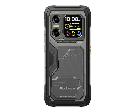 Blackview XPLORE X1 robustni pametni telefon, 6.78", 5G VoLTE, 12GB+256GB, 2.4K FHD+ IPS, 120Hz, Android, 3v1 AI, 10000mAh, WIFI 6, BT 5.2, Dual SIM, GPS, NFC, 2" zadnji zaslon, črn