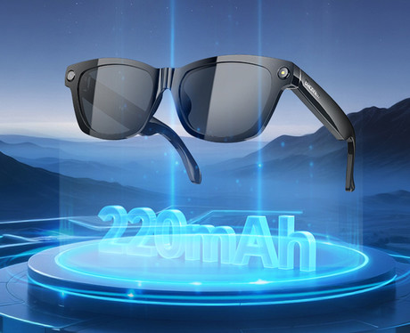 Blackview BV100 pametna očala, zatemnjena / sončna stekla, črna