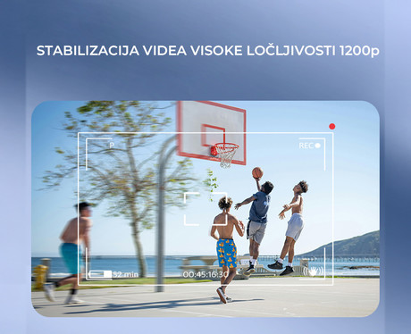 Blackview BV100 pametna očala, fotokromatska stekla, črna