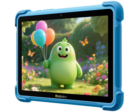 Blackview LINK 1 KIDS tablični računalnik, 8.68", 3v1 AI, 4GB+64GB, IPS HD, Android, Google Kids Space, 5000mAh, WIFI 6, Bluetooth, Widevine L1, stereo zvočniki, +dodatki, moder (Ocean Blue)