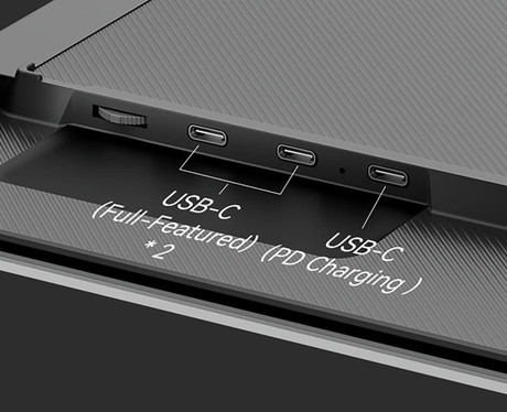 Blackview DCM8 dvojni zaslon / monitor za prenosnik, 39cm (15.3"), Full HD, 60Hz, IPS, 300nit, 100% sRGB, HDMI / USB-C, univerzalna združljivost, 180° nastavljiv kot, Quick-Fit montaža, Low Blue Light