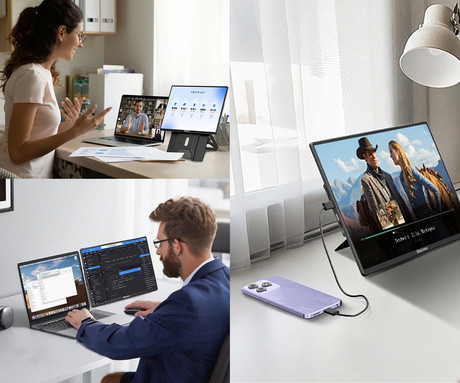 Blackview TABLE 9 prenosni zaslon / monitor, 16" (40,64cm), Full HD+, 60Hz, IPS, 300nit, univerzalna združljivost