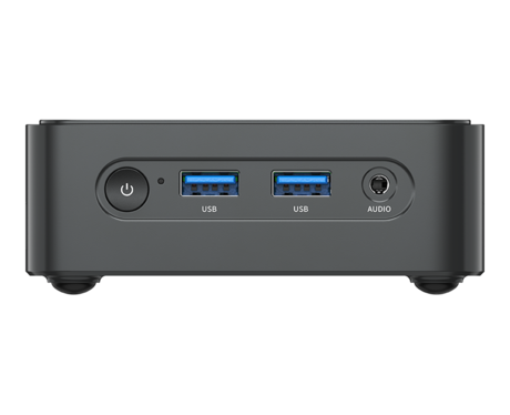 Blackview MP50 namizni mini računalnik, Windows 11 PRO, AMD Ryzen 5 3500U, AMD Radeon Graphics, 16GB RAM, 512GB SSD, WIFI 5, Bluetooth, Ethernet, 4x USB-A, 1x HDMI, 1x DP, minijack, +dodatki, črn