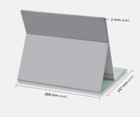 BOOX Note Max originalni magnetni ovitek / etui, za Note Max, siv (Light Gray)