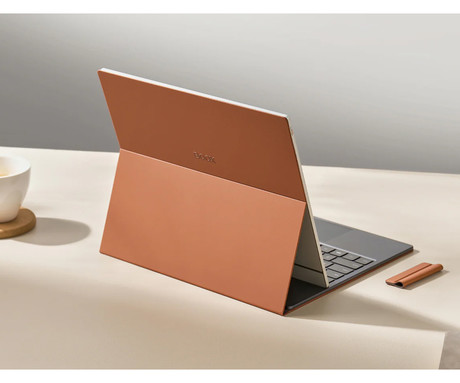 BOOX Note Max / Tab X C originalna magnetna tipkovnica / ovitek / etui, oranžna
