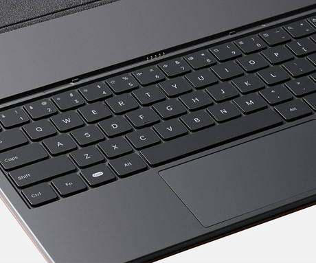 BOOX Note Max / Tab X C originalna magnetna tipkovnica / ovitek / etui, oranžna