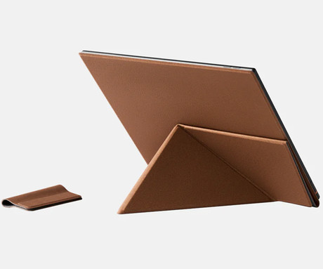 BOOX Note Air5 C originalni ovitek / etui, za model Note Air5 C, preklopni, magnetni, funkcija stojala, 3 načini postavitve, funkcija bujenja zaslona, rjav (Walnut Brown)