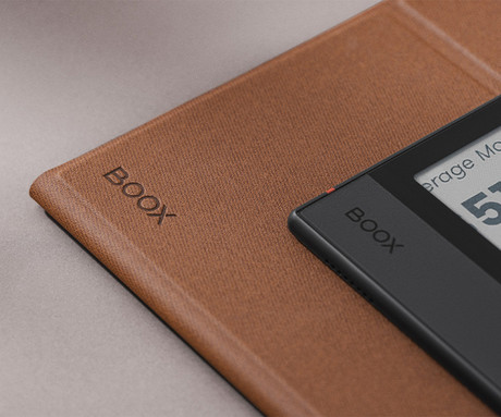 BOOX Note Air5 C originalni ovitek / etui, za model Note Air5 C, preklopni, magnetni, funkcija stojala, 3 načini postavitve, funkcija bujenja zaslona, zelen (Dark Gray Green)