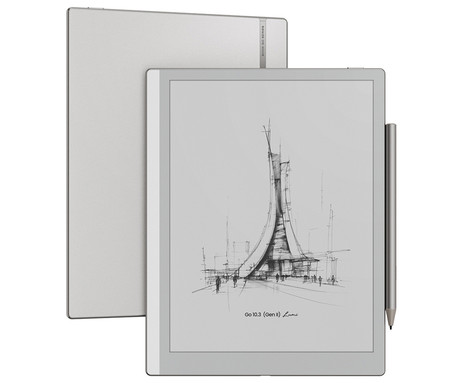 BOOX Go 10.3 Gen II Lumi e-bralnik / tablični računalnik, 10.3", 300ppi, Android, 4GB+64GB, WIFI 5, BT 5.1, 3700mAh baterija, G-senzor, zvočniki, mikrofon, USB Type-C, +pisalo InkSense Plus, bel