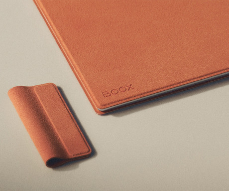 BOOX Go 10.3 Series originalni ovitek / etui, za model Go 10.3 / Go 10.3 Gen II / Go 10.3 Gen II Lumi, preklopni, magnetni, funkcija stojala, funkcija bujenja zaslona, oranžen (Orange)