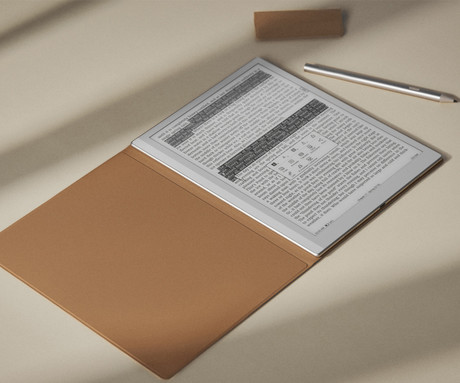 BOOX Go 10.3 Series originalni ovitek / etui, za model Go 10.3 / Go 10.3 Gen II / Go 10.3 Gen II Lumi, preklopni, magnetni, funkcija stojala, funkcija bujenja zaslona, rjav (Mocha)