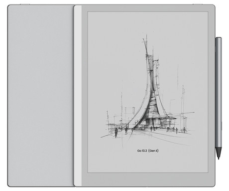 BOOX Go 10.3 Gen II e-bralnik / tablični računalnik, 10.3", 300ppi, Android, 4GB+64GB, WIFI 5, BT 5.1, 3700mAh baterija, G-senzor, zvočniki, mikrofon, USB Type-C, +pisalo InkSense Plus, bel