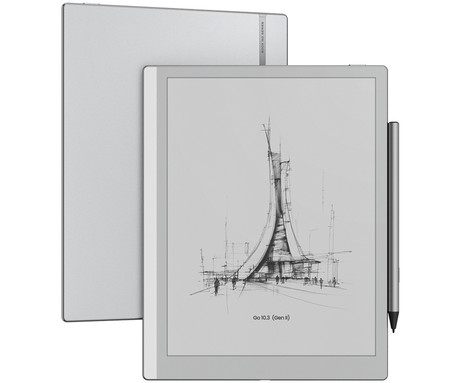 BOOX Go 10.3 Gen II e-bralnik / tablični računalnik, 10.3", 300ppi, Android, 4GB+64GB, WIFI 5, BT 5.1, 3700mAh baterija, G-senzor, zvočniki, mikrofon, USB Type-C, +pisalo InkSense Plus, bel