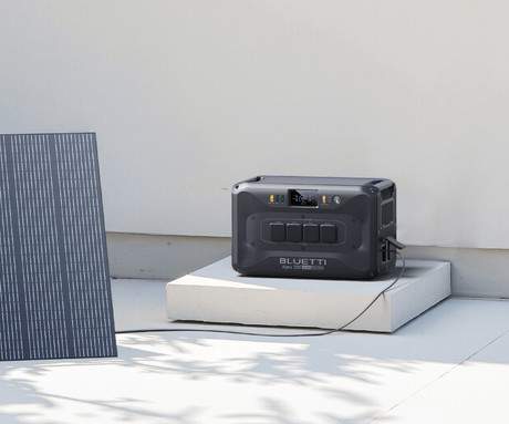 BLUETTI APEX 300 prenosna polnilna postaja, 3840W moč, 2764Wh baterija, polnjenje / napajanje naprav, AI BMS sistem, aplikacija, WIFI, Bluetooth, vojaški standard zaščite, 4x AC, zaslon, ročaji, črna