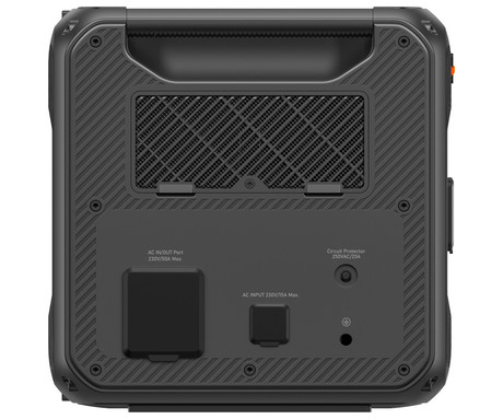 BLUETTI APEX 300 prenosna polnilna postaja, 3840W moč, 2764Wh baterija, polnjenje / napajanje naprav, AI BMS sistem, aplikacija, WIFI, Bluetooth, vojaški standard zaščite, 4x AC, zaslon, ročaji, črna