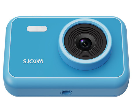 SJCAM FUNCAM otroški fotoaparat / kamera, 1080p Full HD, 12MP, 2" zaslon, polnilna baterija, mikrofon, zvočnik, časovni zamik, časovnik / timer, igre, modra