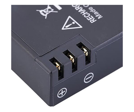 SJCAM BATTERY polnilna baterija, za kamere serije SJ4000 / SJ5000 / M10, 3.7V, 900mAh / 3.33Wh, črna