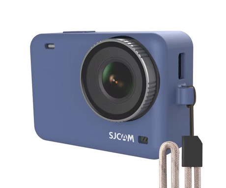 SJCAM SJ11 ACTIVE zaščitno ohišje / etui, visoka kakovost, trpežna izdelava, zaščita pred udarci / praskami / padci, silikon, modro