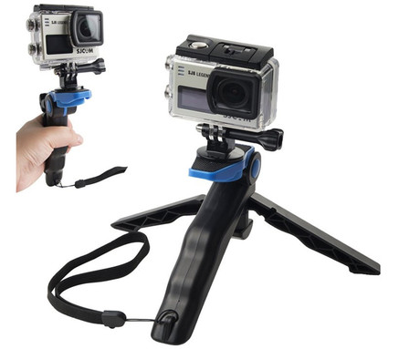 SJCAM stojalo tripod za akcijske športne kamere, črno