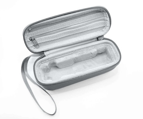 SJCAM C400 torbica / etui, za shranjevanje / prenašanje, visoka kakovost, trpežna izdelava, zaščita pred udarci / praskami / padci, za model C400, siva