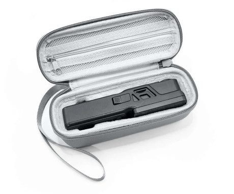 SJCAM C400 torbica / etui, za shranjevanje / prenašanje, visoka kakovost, trpežna izdelava, zaščita pred udarci / praskami / padci, za model C400, siva