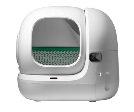 PETKIT PUROBOT MAX 3 pametno mačje stranišče, za vse velikosti, 76L prostornina, 360° varnostna zaščita, ShieldBase Leak-Guard zasnova, QUAD nadzor vonjav, tiho delovanje, WIFI, aplikacija, 62x54x55cm