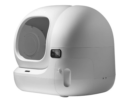PETKIT PUROBOT MAX 3 pametno mačje stranišče, za vse velikosti, 76L prostornina, 360° varnostna zaščita, ShieldBase Leak-Guard zasnova, QUAD nadzor vonjav, tiho delovanje, WIFI, aplikacija, 62x54x55cm
