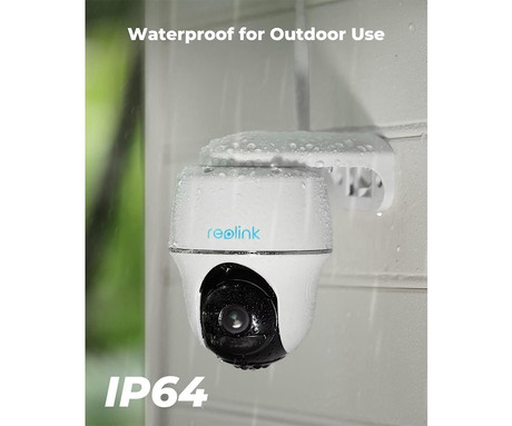 Reolink ARGUS B430 IP kamera, 5MP 2K+ Super HD, WIFI, 355° vrtenje, 21.6Wh baterija, AI zaznavanje, barvni Night Vision, aplikacija, dvosmerna komunikacija, pametni alarm, IP64 vodoodpornost, bela